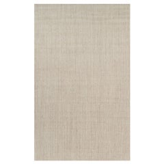 Rug 
Kilim’s Oversized Modern Textural Solid Rug in Beige Tones and Striae