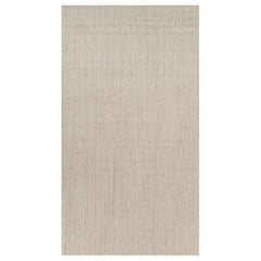 Rug 
Kilim’s Oversized Modern Textural Solid Rug in Beige Tones and Striae