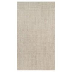 Rug 
Kilim’s Oversized Modern Textural Solid Rug in Beige Tones and Striae