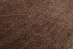 Rug & Kilim’s Oversized Moroccan-Inspired Square Custom Rug Design with Diamonds