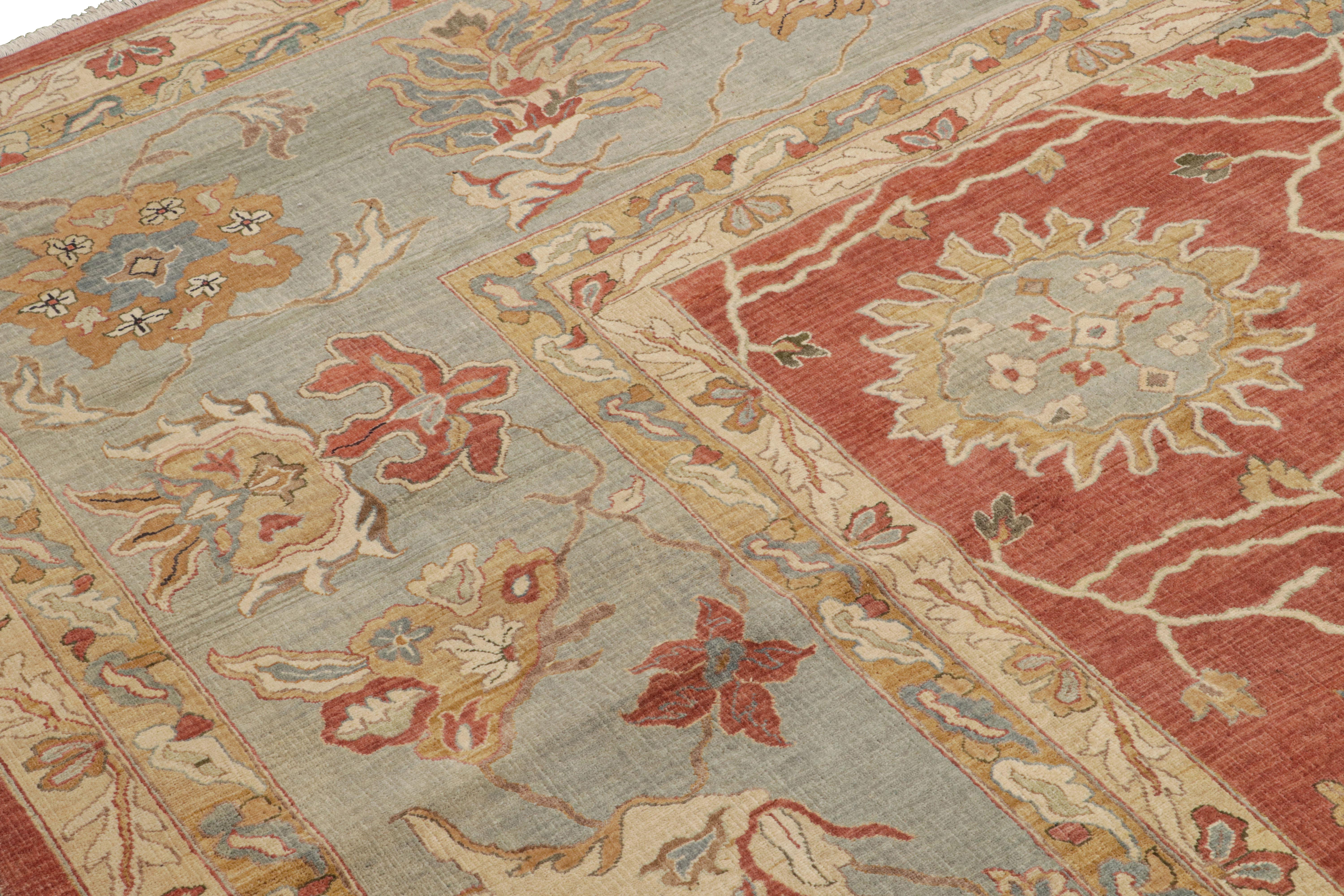 Hand-Knotted Rug & Kilim’s Oversized Oriental Rug, with Florals and Leafage Patterns For Sale