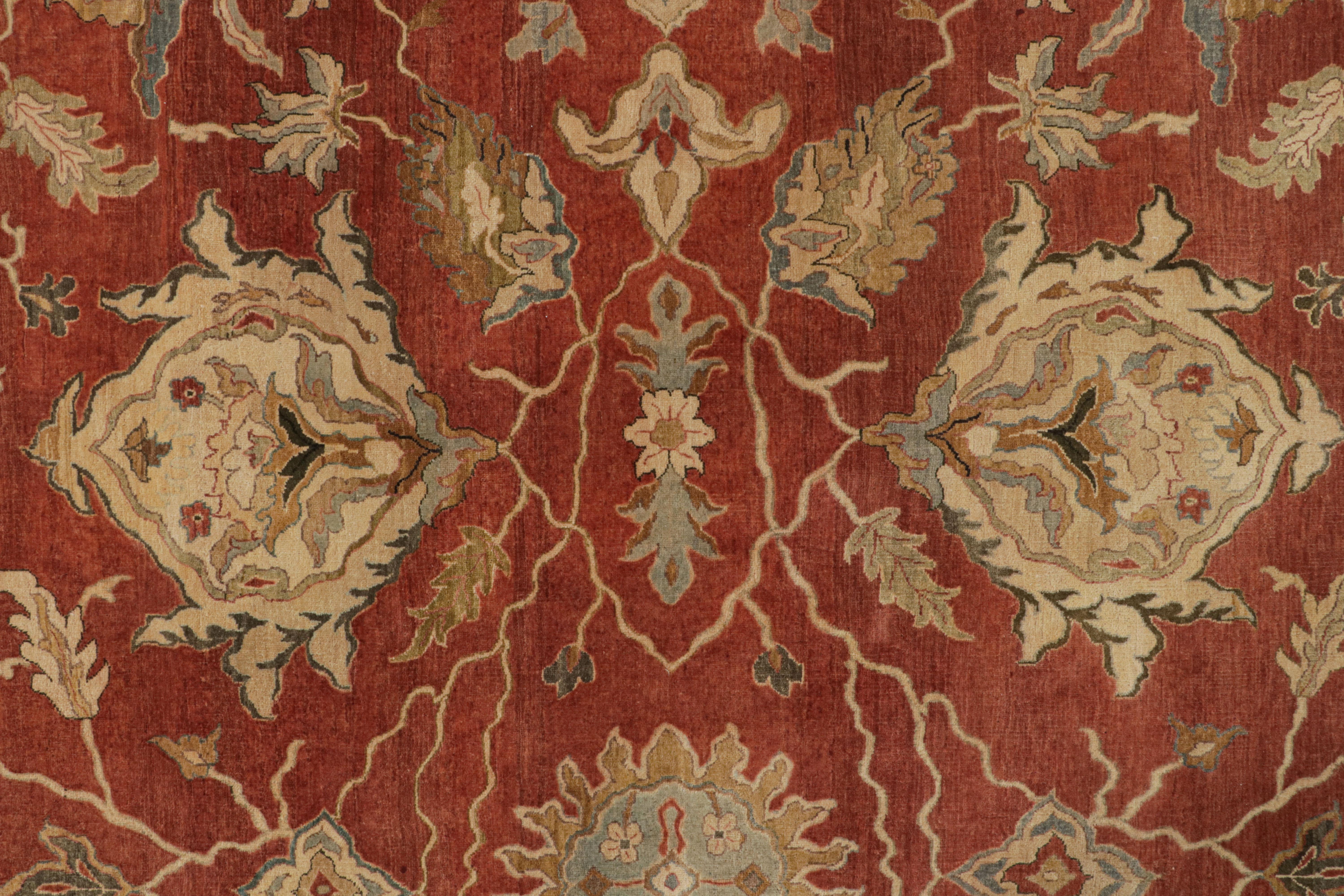 Rug & Kilim’s Oversized Oriental Rug, with Florals and Leafage Patterns In New Condition For Sale In Long Island City, NY