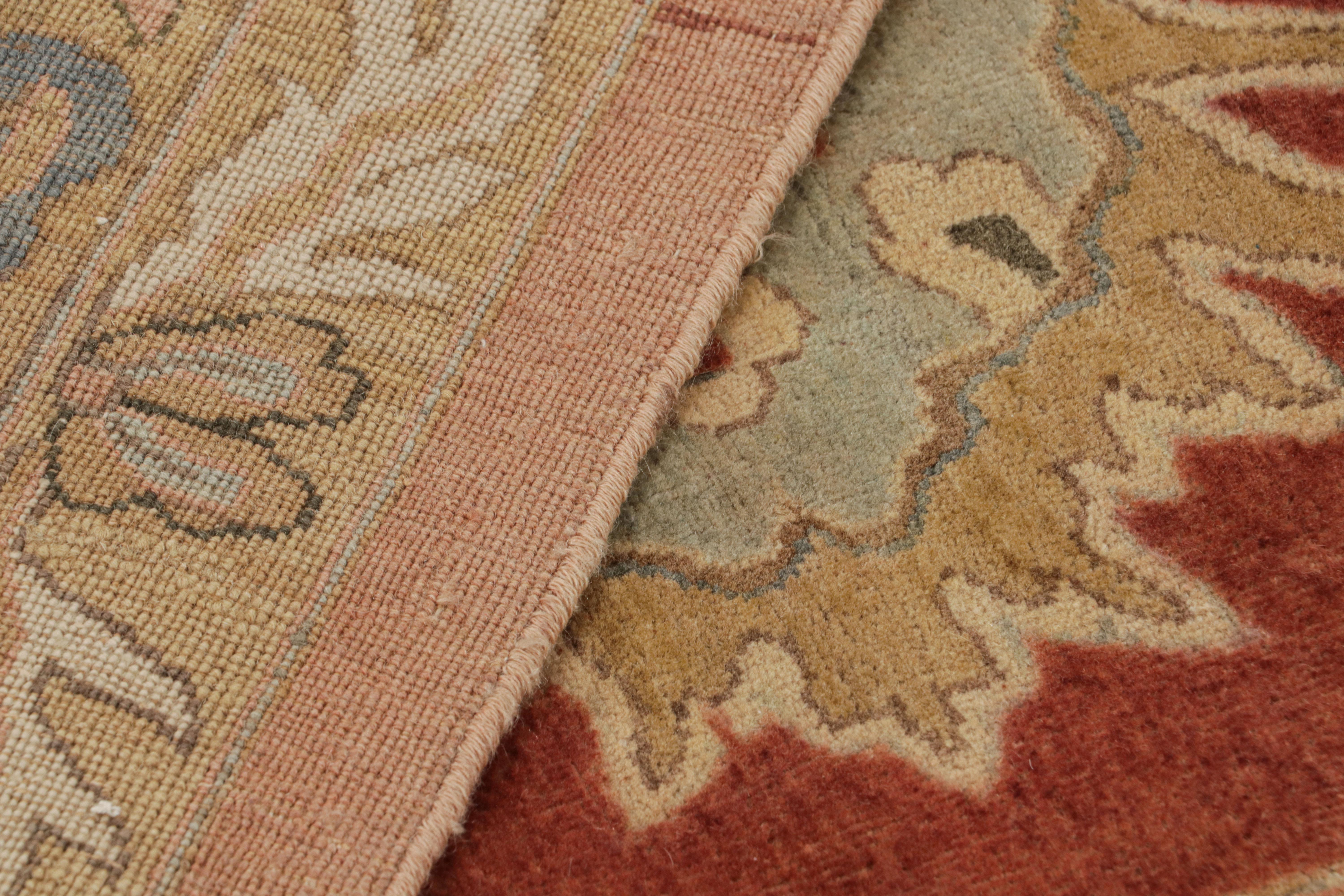Contemporary Rug & Kilim’s Oversized Oriental Rug, with Florals and Leafage Patterns For Sale