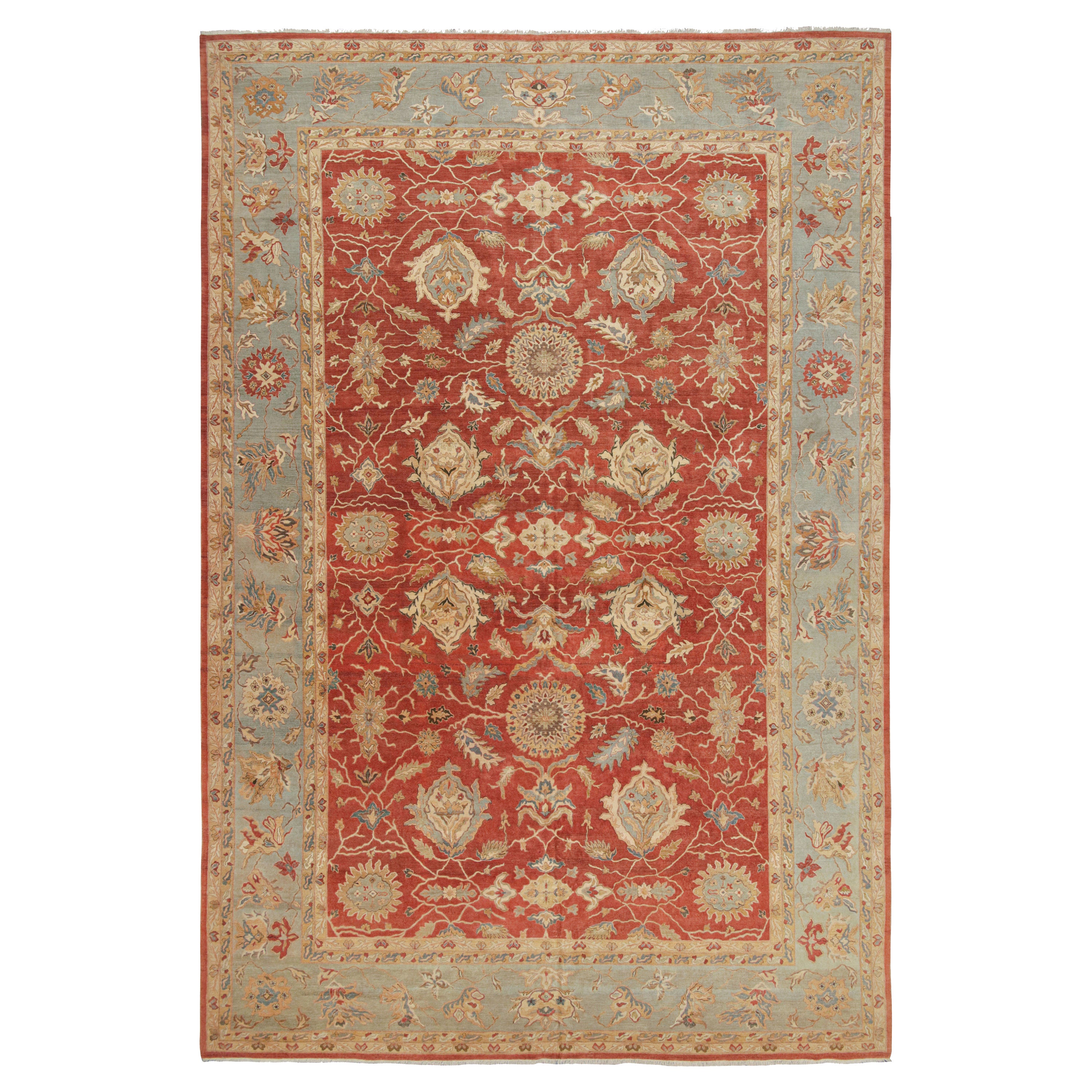 Rug & Kilim’s Oversized Oriental Rug, with Florals and Leafage Patterns For Sale