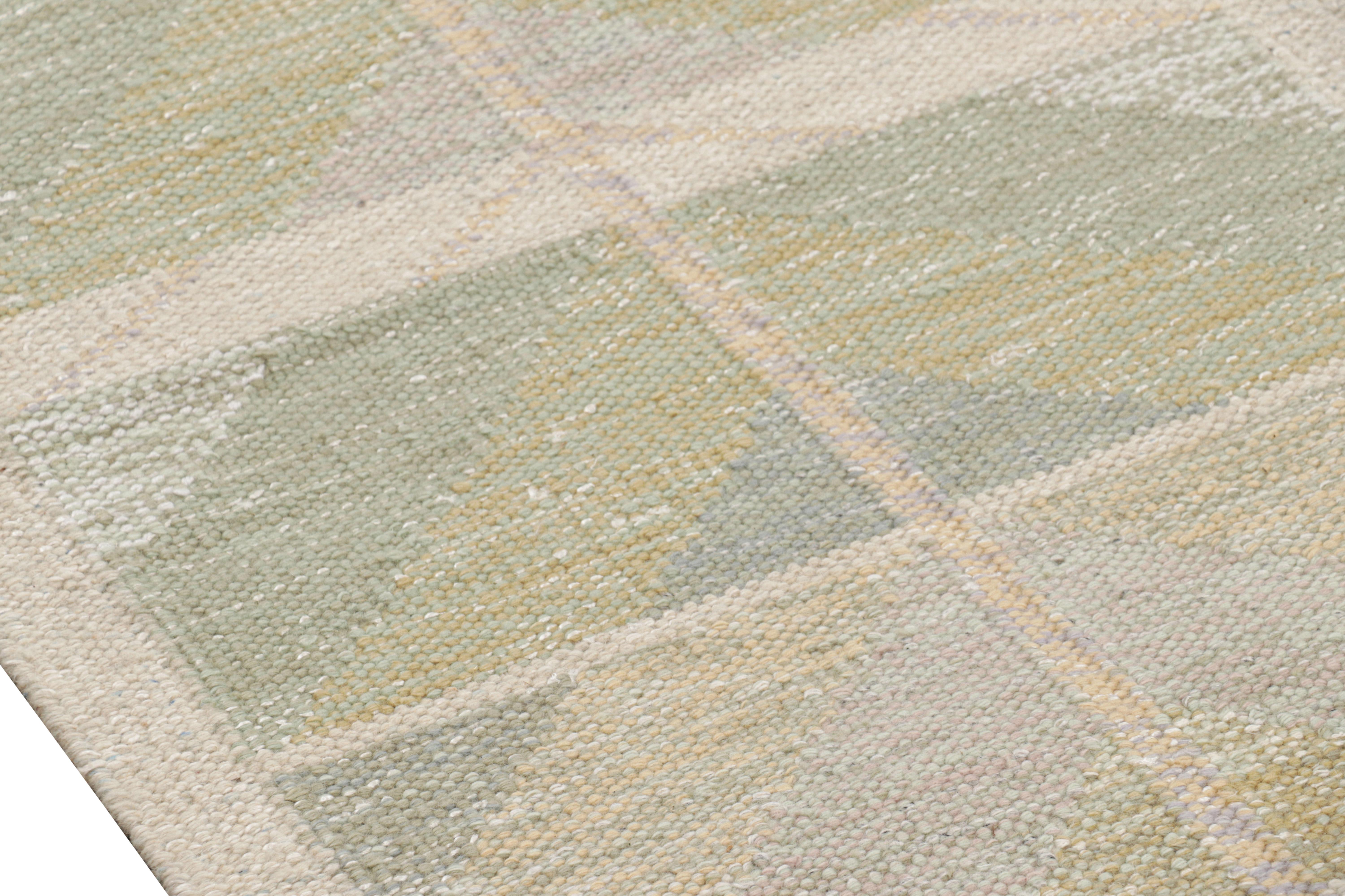 Rug & Kilim: Tappeto oversize in stile scandinavo con motivi geometrici Chevron In condizioni Nuovo in vendita a Long Island City, NY