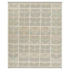 Tapis de style scandinave surdimensionné à motifs géométriques en chevron de Rug & Kilim