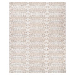 Rug & Kilim’s Oversized Scandinavian Style Rug with Geometric Patterns