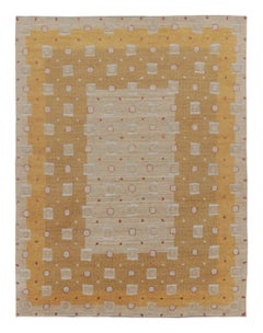 Rug & Kilim's Oversized Scandinavian Style Rug with High-Low Design