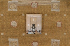 Rug & Kilim's Oversized Scandinavian Style Rug with Textural Pattern