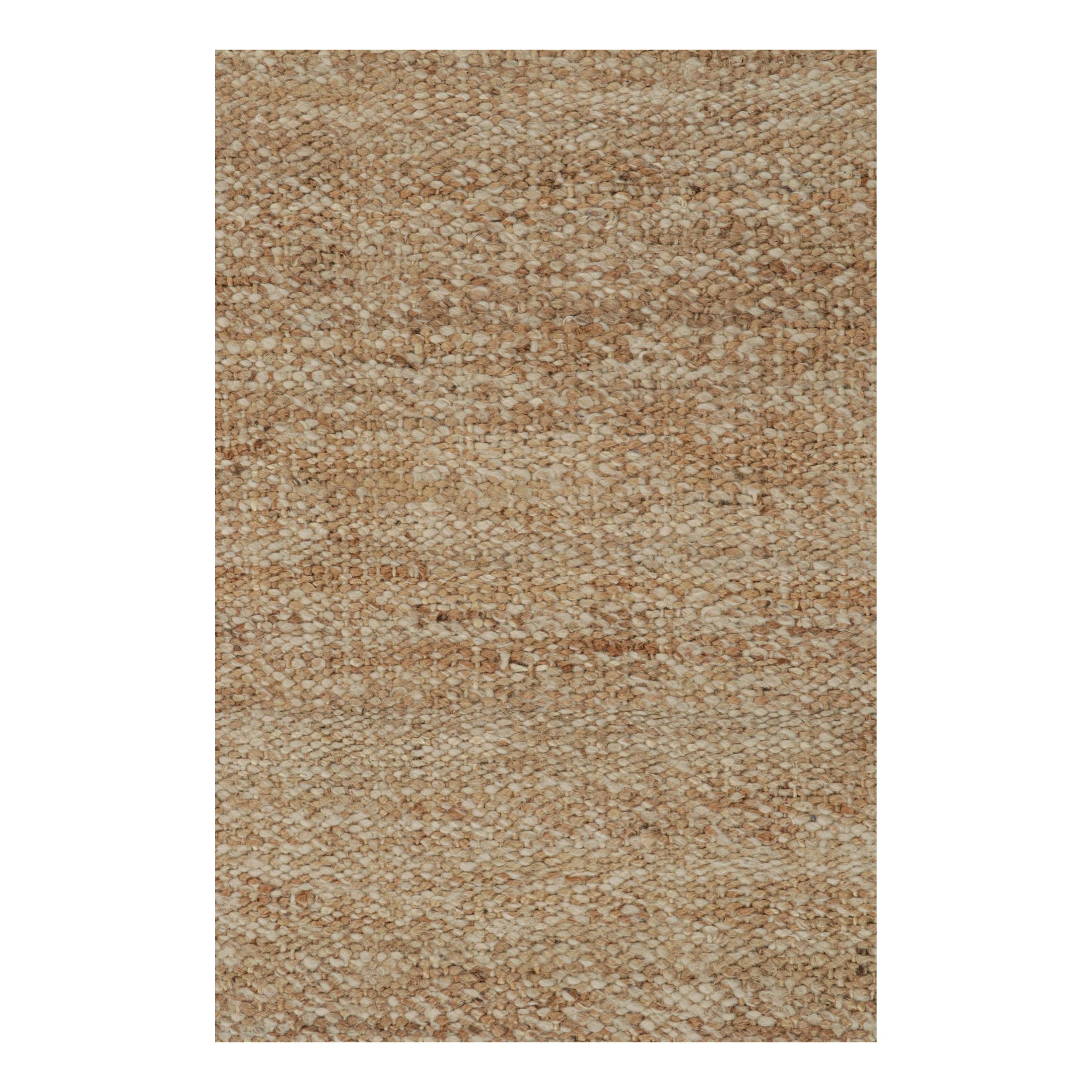 Kilim macizo sobredimensionado de Rug & Kilim en tonos beige-marrón en Nuevo estado para la venta en Long Island City, NY