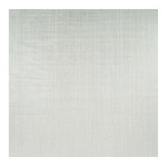 Rug & Kilim’s Oversized Textural Rug In Solid White and Silver-Gray Striae
