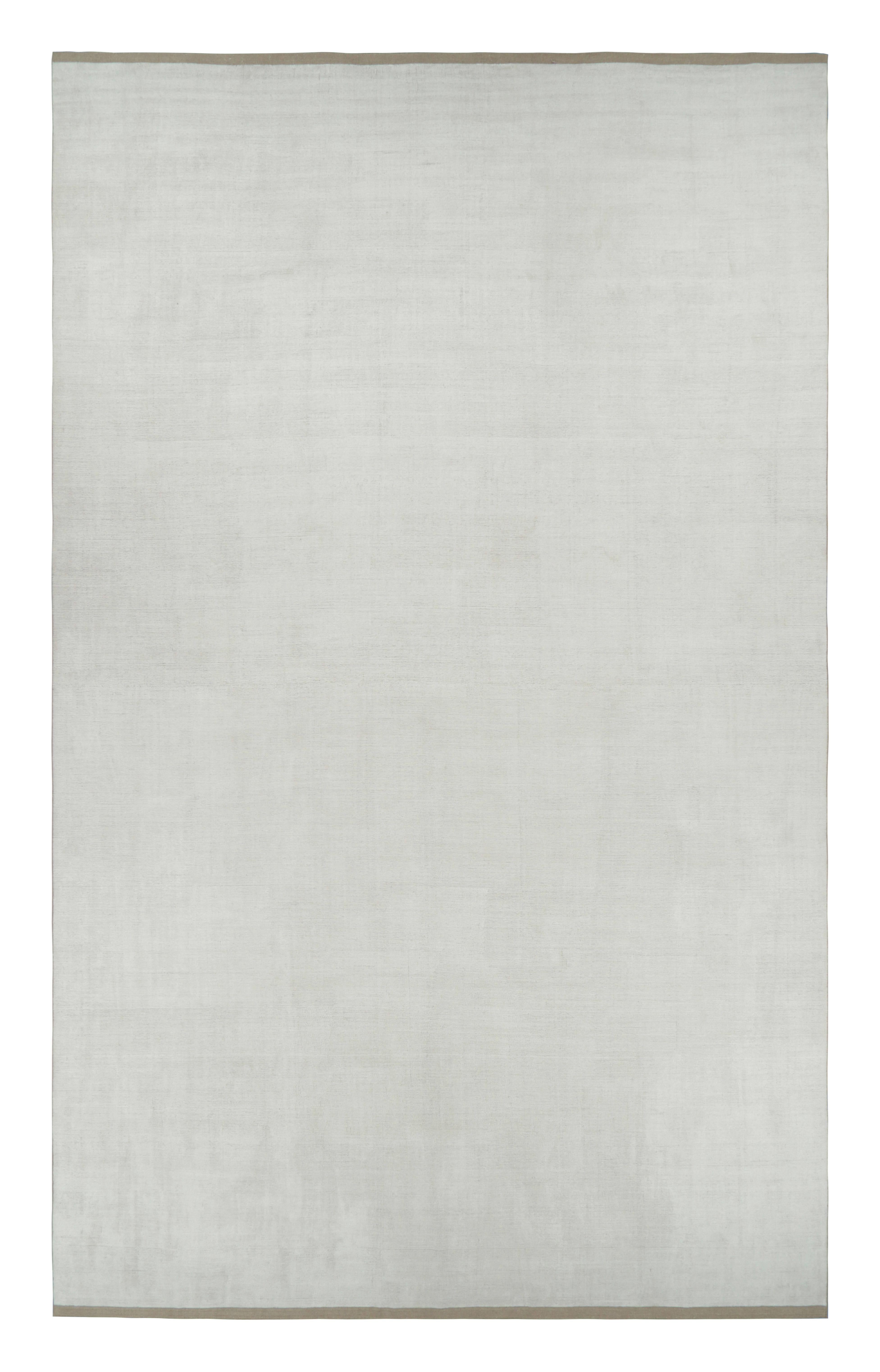 This hand-knotted wool 14x23 rug is a bold new addition to Rug & Kilim’s Textural Collection and represents a series of contemporary rugs by one of the most talented Persian ateliers and designers in the craft today.

On the Design: 

Admirers of