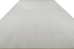 Rug & Kilim’s Oversized Textural Rug in White Tones and Striae