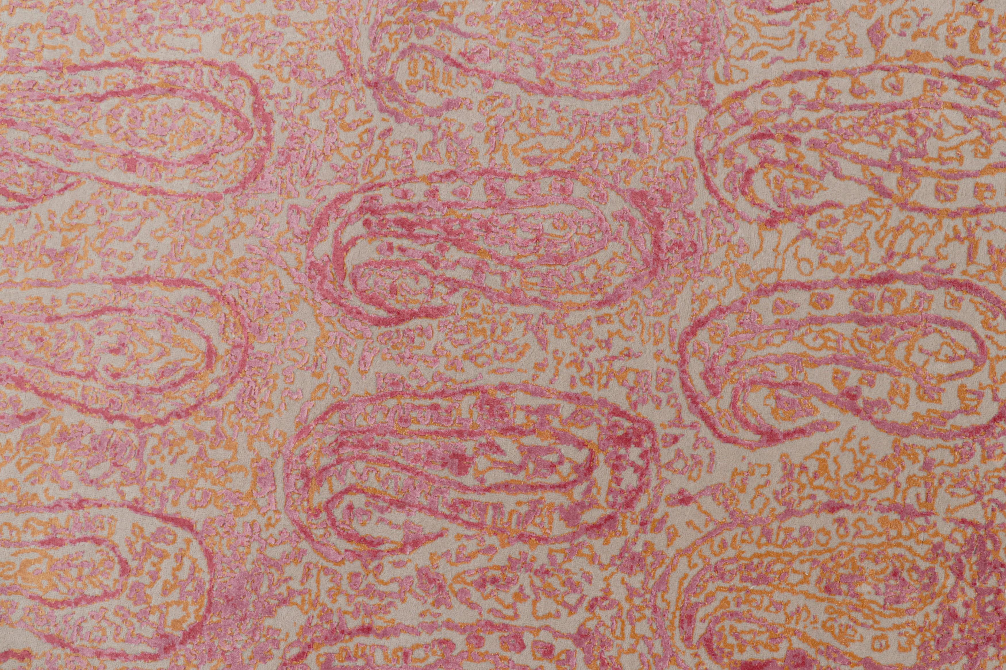 red paisley rug