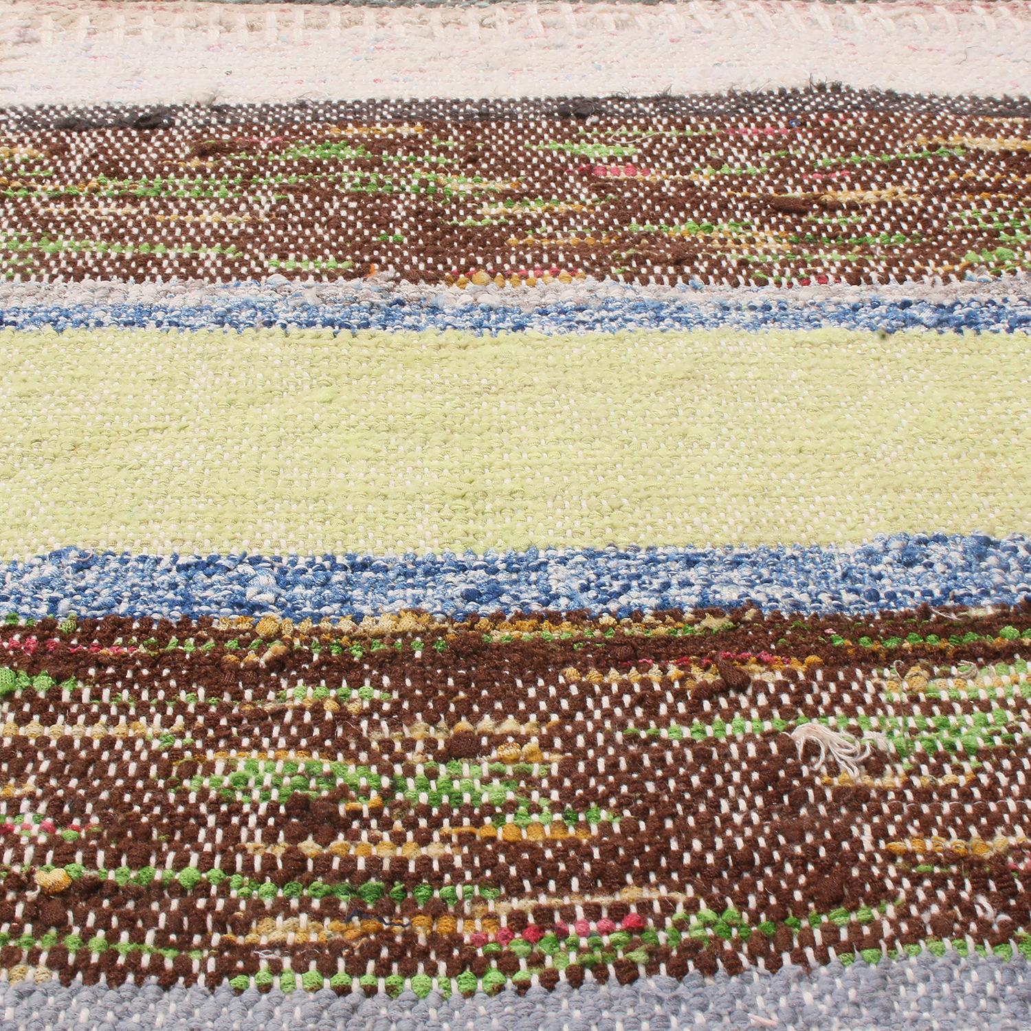Beigefarbener und mehrfarbiger Woll-Kilim-Teppich von Rug & Kilim (Patchwork) im Zustand „Neu“ im Angebot in Long Island City, NY