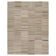 Kilim Patchwork de Rug & Kilim en rayas policromáticas