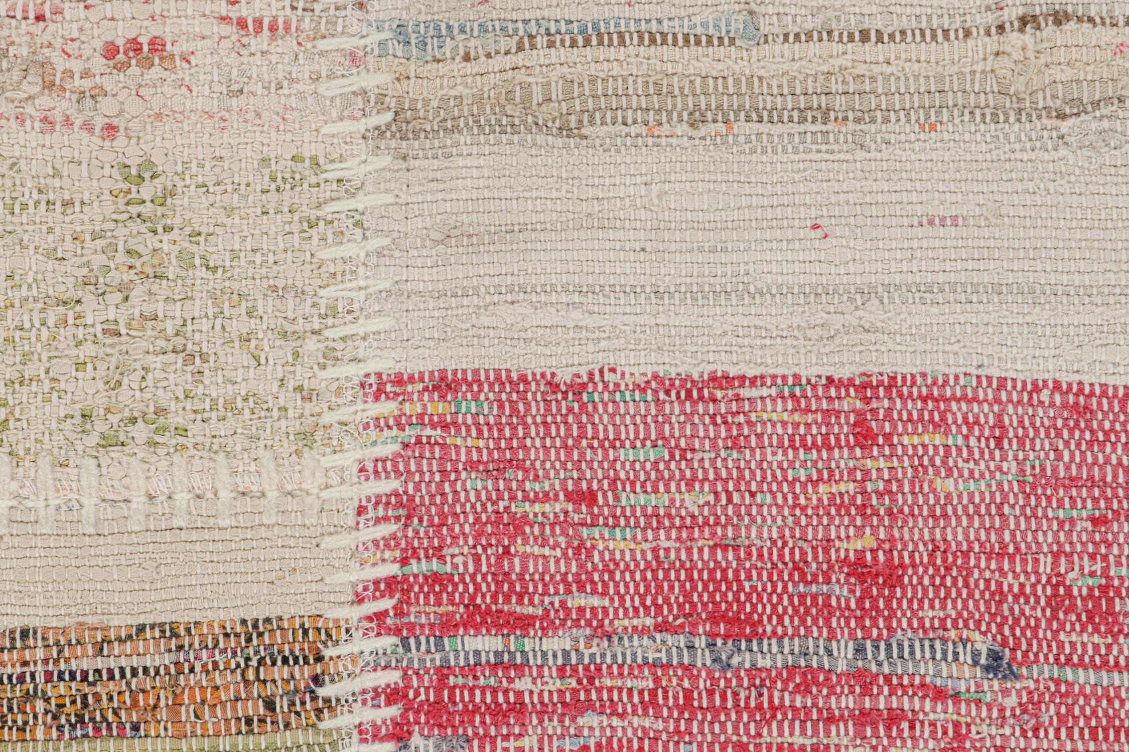 Tapis Kilim en patchwork à rayures polychromes de Rug & Kilim Neuf - En vente à Long Island City, NY