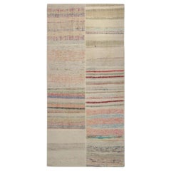 Rug & Kilim - Runner in kilim patchwork a strisce policromatiche