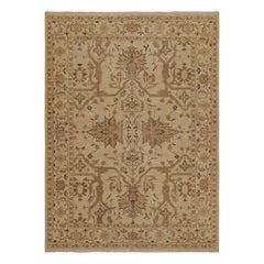 Alfombra persa de estilo Sultanabad Rug & Kilim con motivos florales beige-marrón