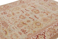 Rug & Kilim’s Persian Tabriz Style Rug with Floral Patterns