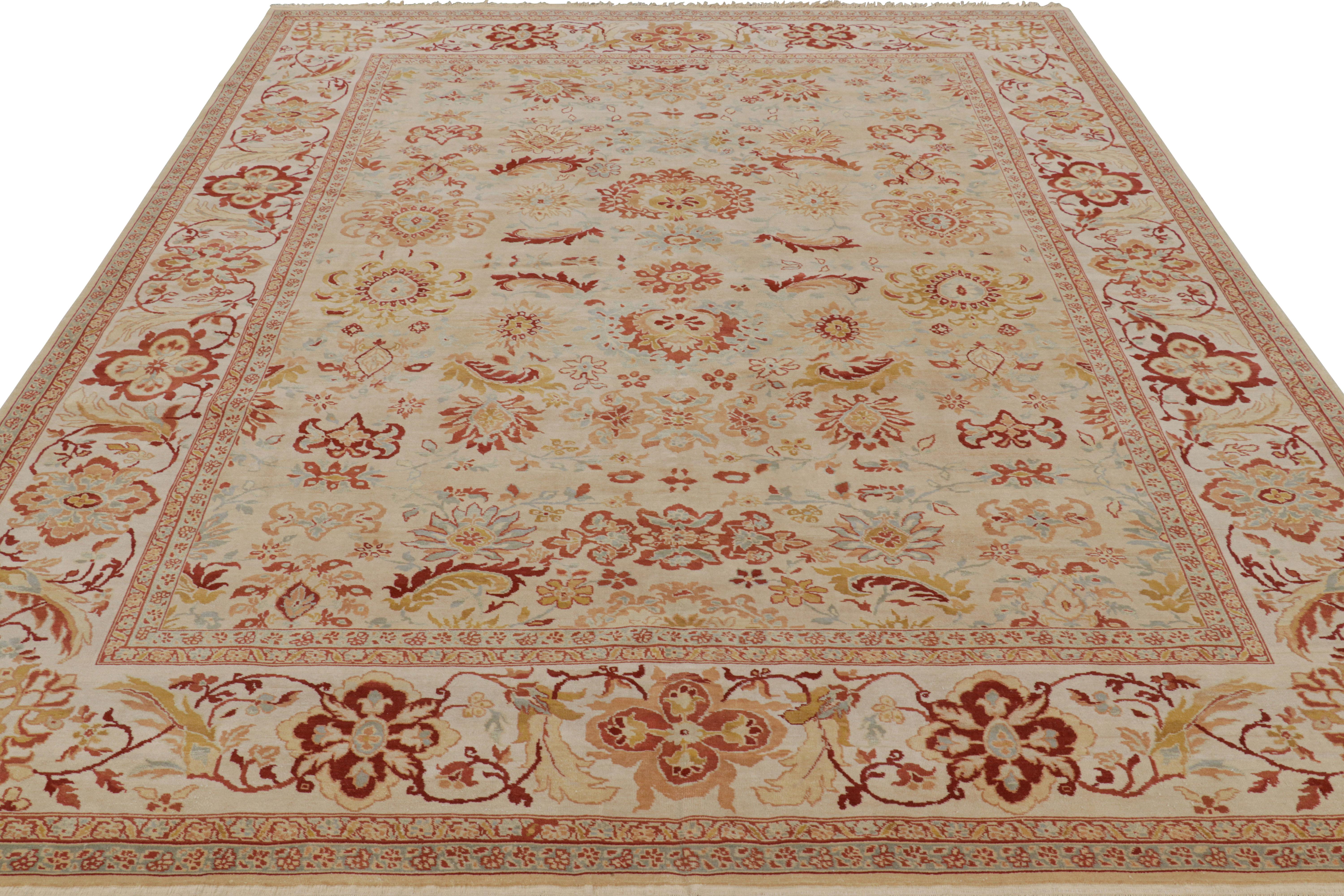 Annodato a mano Rug & Kilim - Tappeto persiano in stile Tabriz con motivi floreali in vendita