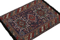 Rug & Kilim’s Persian Tribal Style rug in Red & Blue Patterns