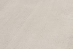 Rug & Kilim’s Plain Modern Rug in Solid Silver and Off-White Tone-on-Tone