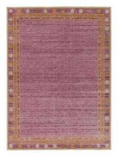 Rug 
Kilim’s Samarkand-Inspired Rug in Purple with Classic Geometric Patterns