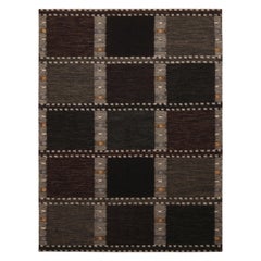 custom carpets Rug
Kilim’s Scandinavian Inspired Beige-Brown and Green Wool Kilim Rug