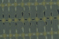 Tapis de course d'inspiration scandinave de Rug & Kilim, bleu avec motifs minimalistes