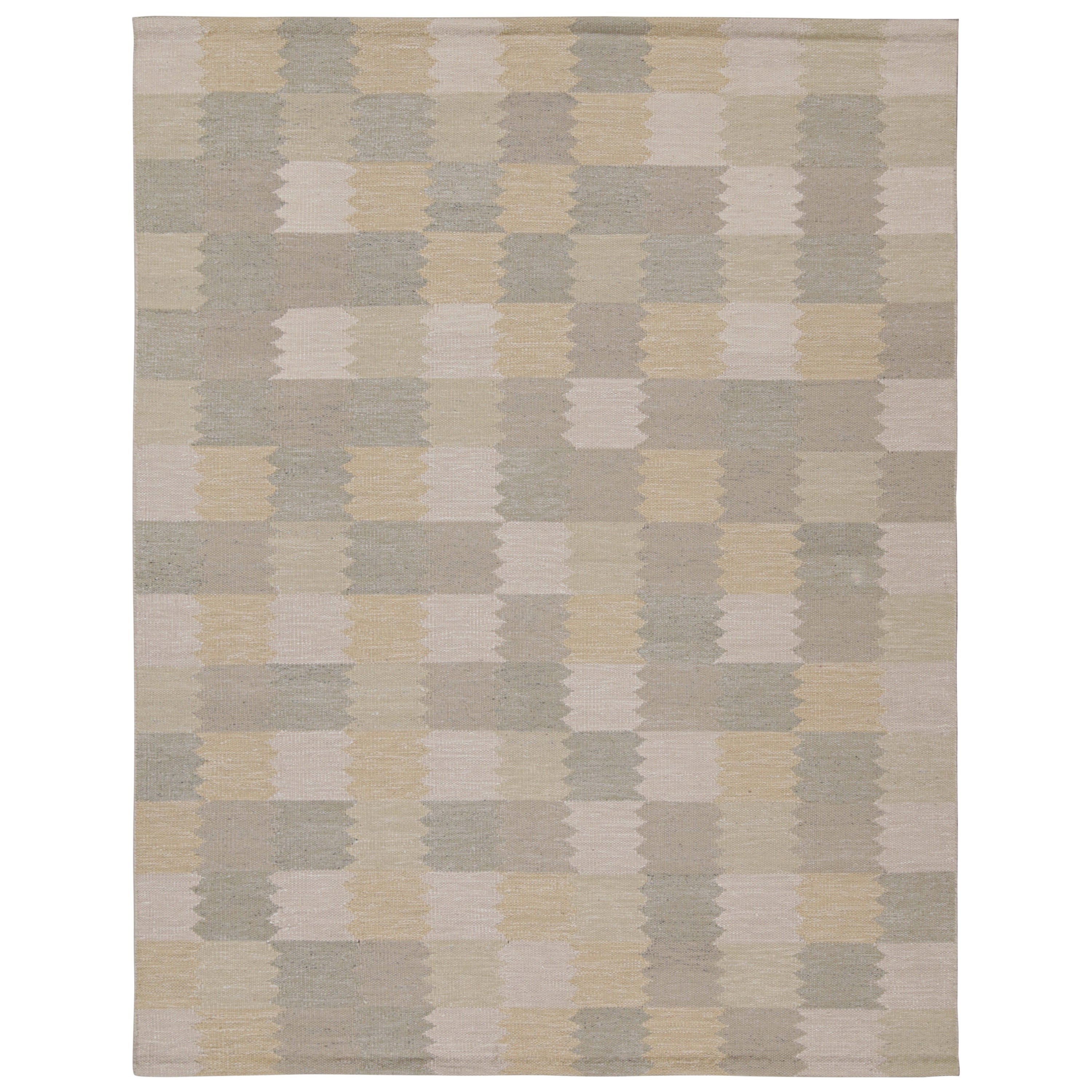Rug & Kilim's Scandinavian Kilim Style Custom Rug Design
