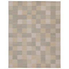 Rug & Kilim’s Scandinavian Kilim Style Custom Rug Deisng