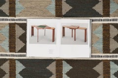 Rug & Kilim's Scandinavian Style Custom Flatweave Rug with Beige &Black Patterns