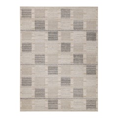 Kilim personnalisé de style scandinave de Rug & Kilim avec motif géométrique