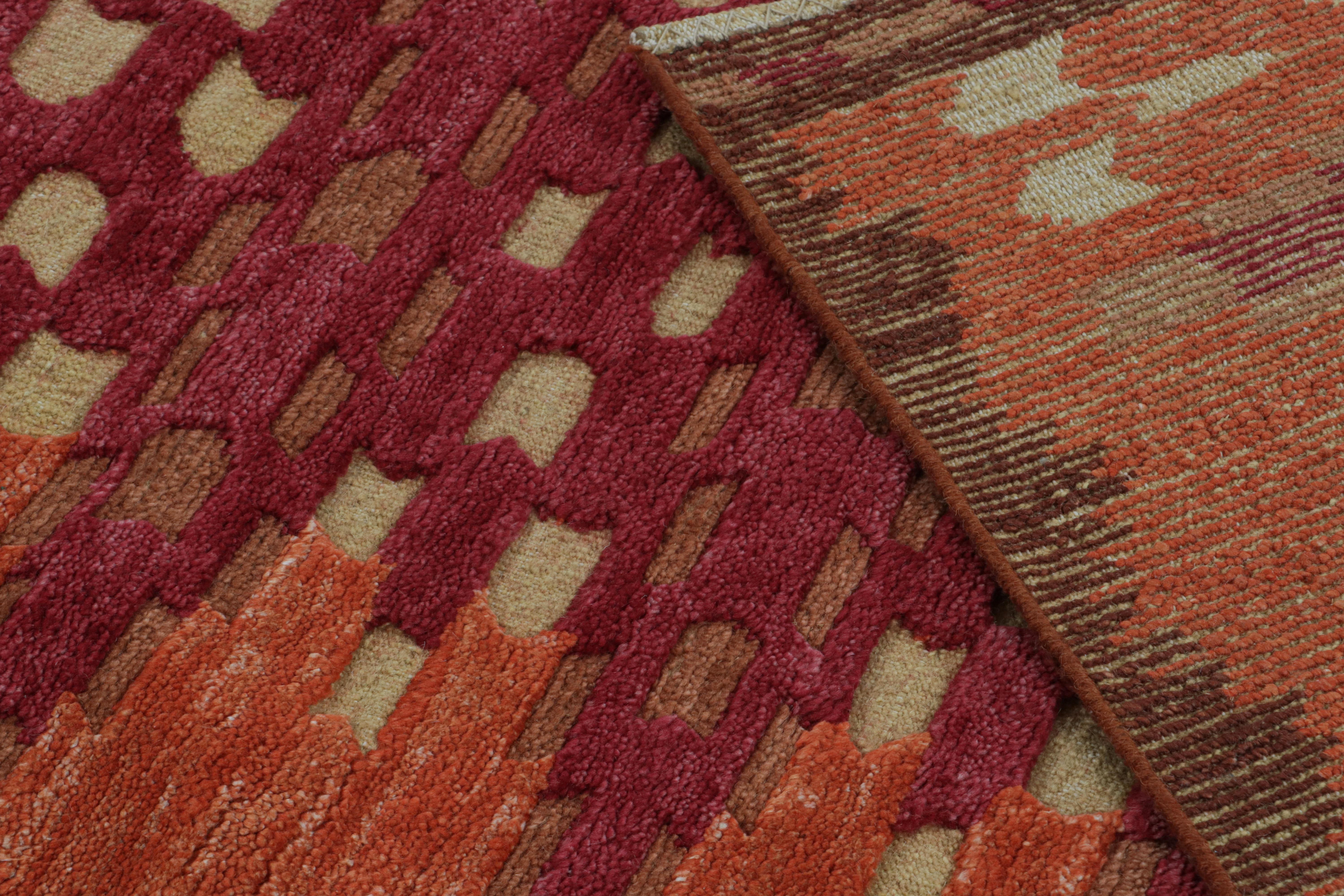 Rug & Kilim's skandinavisches Teppichdesign mit offenem Feld (21. Jahrhundert und zeitgenössisch) im Angebot