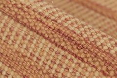 Rug & Kilim's skandinavisches Muster in rot und beige gestreift