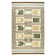 Rug & Kilims maßgefertigter Teppich im skandinavischen Stil mit bunten geometrischen Mustern