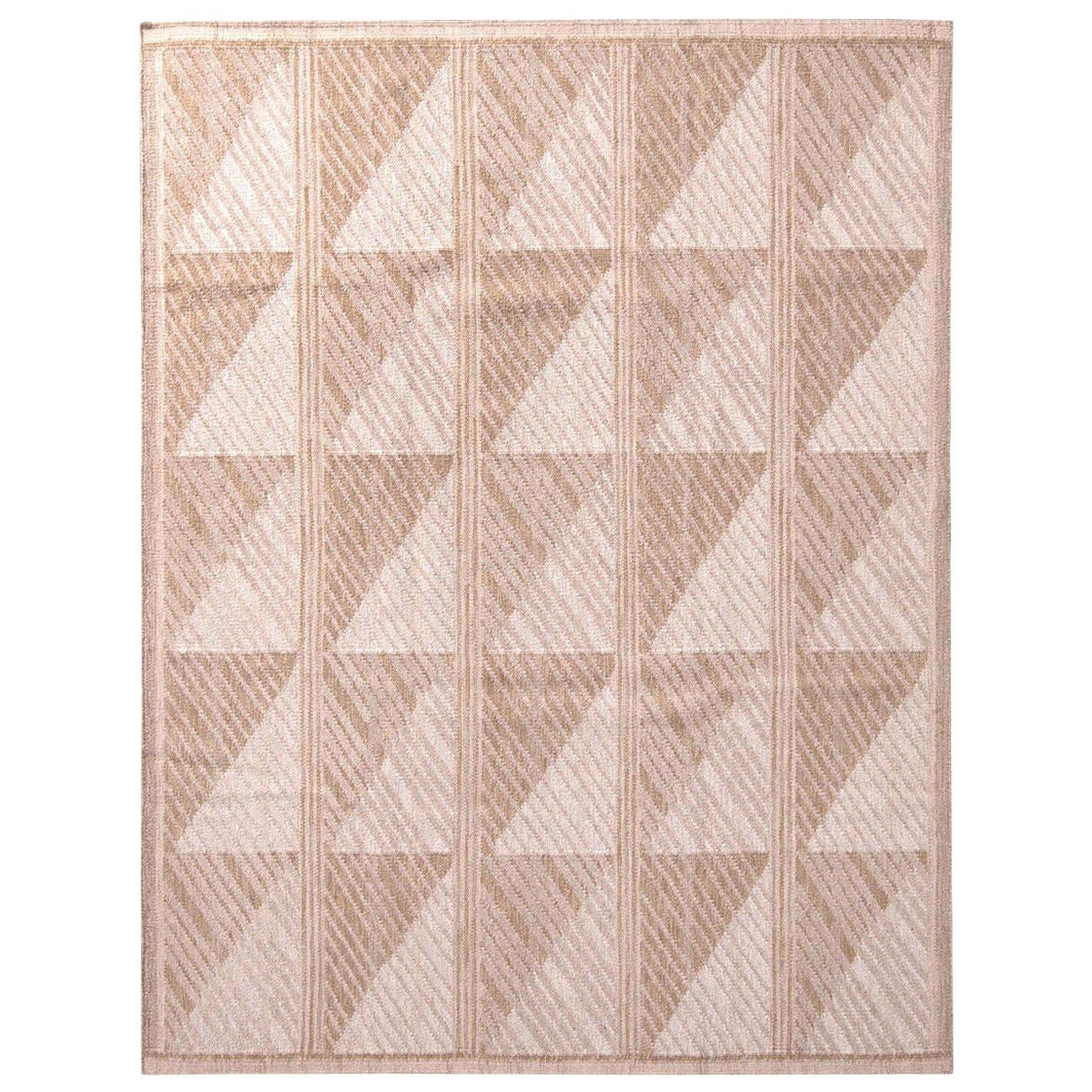 Rug
Kilim - Tappeto Kilim in lana beige marrone in stile scandinavo