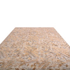 Rug & Kilim’s Scandinavian Style Geometric Beige Brown Wool Pile Rug