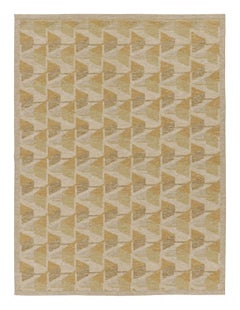 Rug & Kilim’s Scandinavian Style Geometric Custom Flatweave Rug