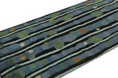 Rug & Kilim’s Scandinavian Style Geometric Rug in Retro Design