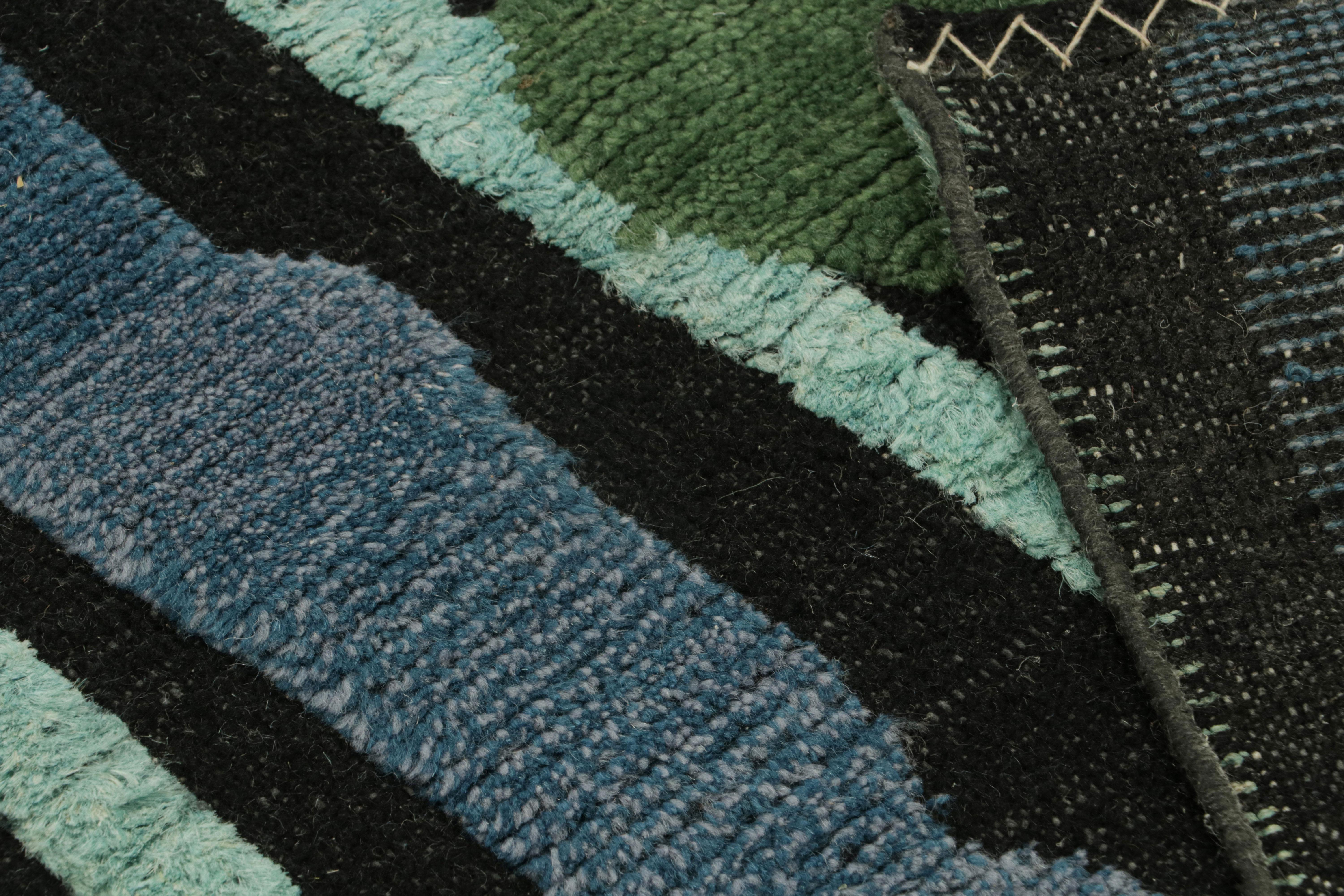 Rug & Kilim's geometrischer Teppich im skandinavischen Stil im Retro-Design (21. Jahrhundert und zeitgenössisch) im Angebot