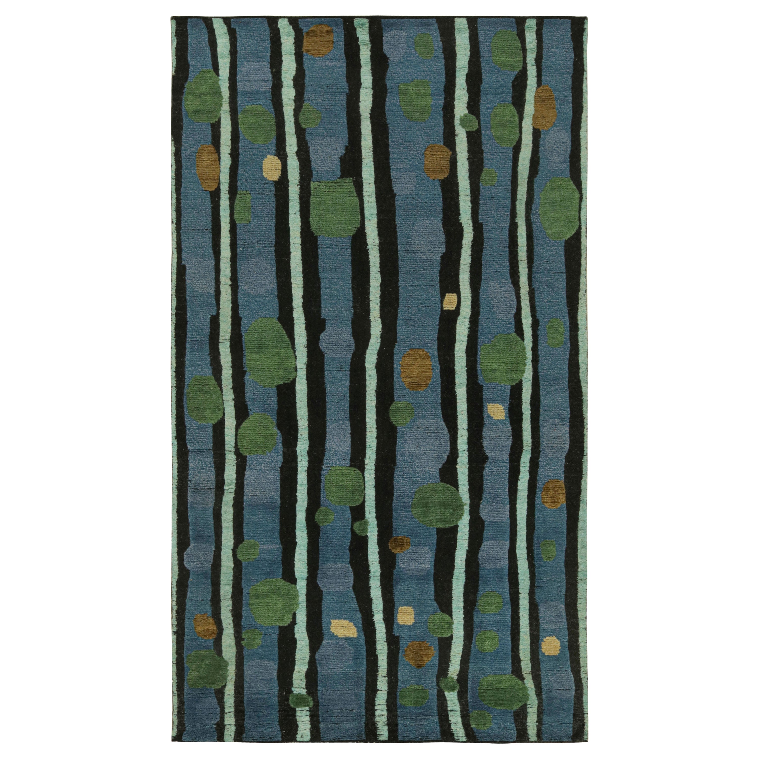 Rug 
Kilim: un tappeto geometrico in stile scandinavo dal design retrò in vendita