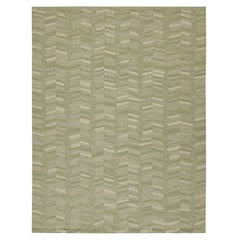 Rug & Kilim: Kilim in stile scandinavo con motivi geometrici in verde e beige