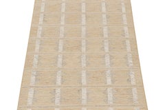 Rug & Kilim: Kilim in stile scandinavo in avorio con motivo geometrico bianco sporco