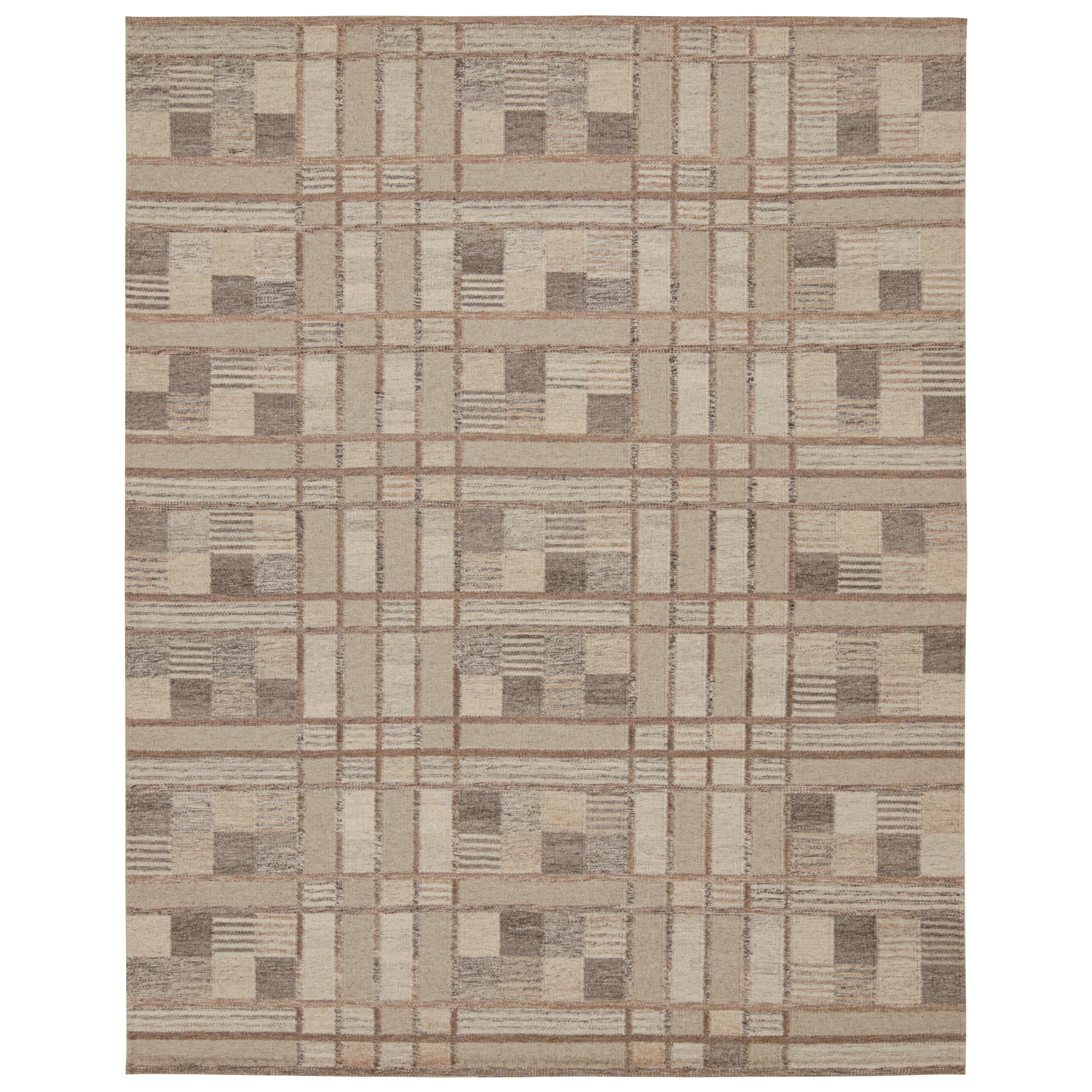 Rug
Kilim
s skandinavischer Stil Kilim in Taupe
Beige-Braun Geometrisches Muster