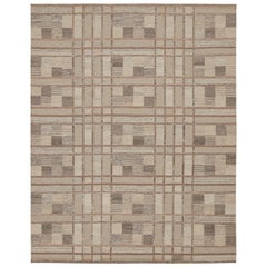 Rug
Kilim
s skandinavischer Stil Kilim in Taupe
Beige-Braun Geometrisches Muster