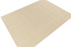 Rug & Kilim’s Scandinavian Style Kilim with Beige and Cream Geometric Patterns