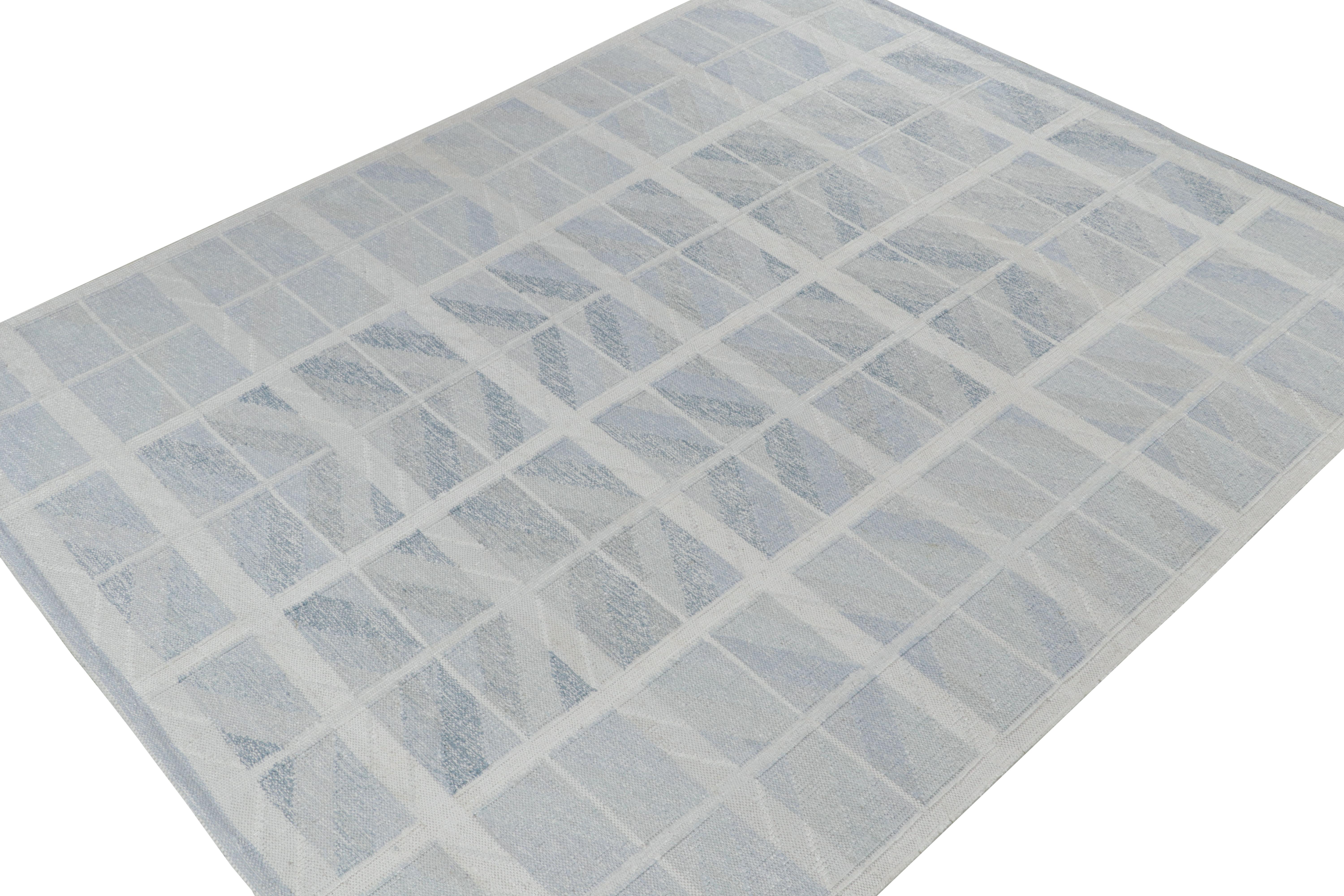 Ce tapis kilim 9×12 de style suédois fait partie de la nouvelle ligne 