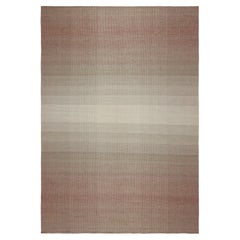 Rug & Kilim - Tappeto Ombre Kilim in stile scandinavo con motivi marroni